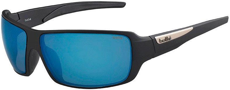Bolle Sunglasses Bolt S Shiney Black PC TNS Oleo AF