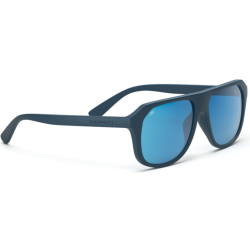 Oatman Rubberised Peacock Blue / Saturn Polarized 555nm Blue